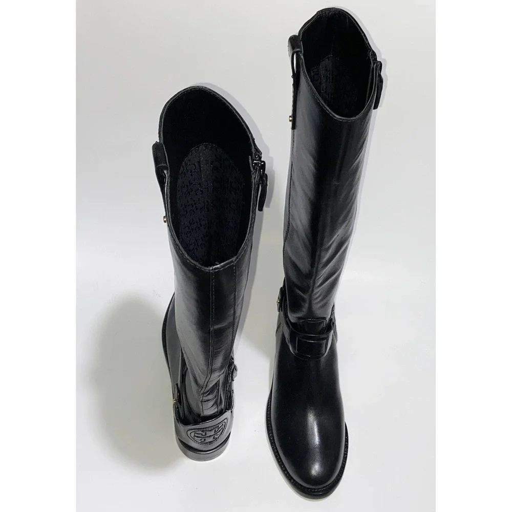 Tory Burch Womens Colton Leather Riding Tall Knee-High Boots Shoes Size 5